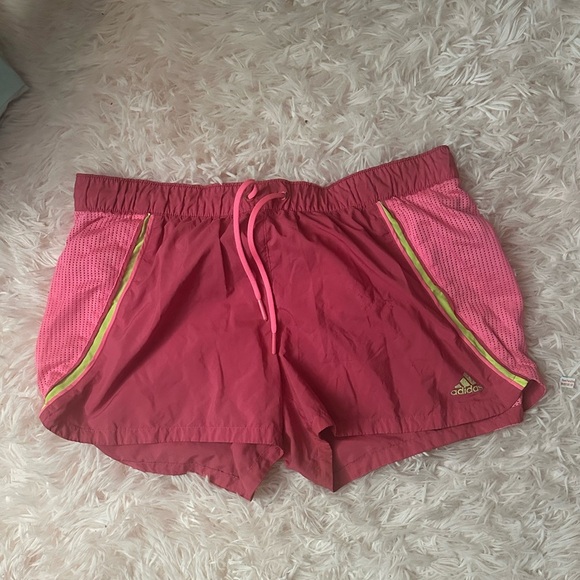 adidas Pants - 💕 Adidas Women's Pink Running Shorts